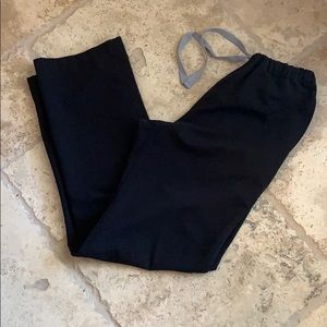 Figs Black Classic Scrub Pants Small